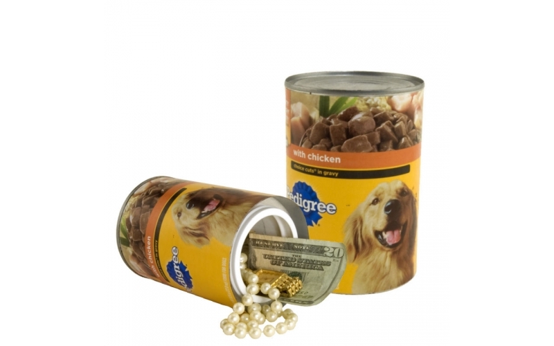 Pedigree Dog Food stash can diversion safe