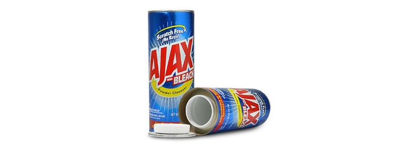 Ajax Bleach diversion safe stash can