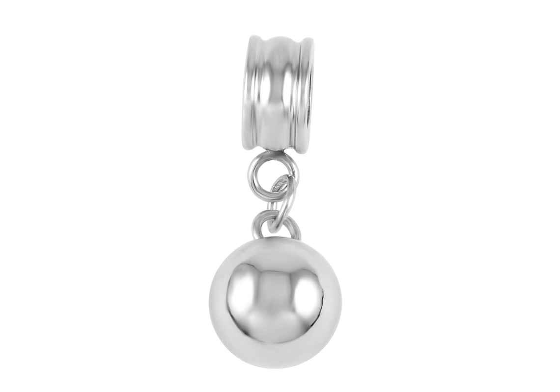 ashes jewellery stainless steel ball charm memorial urn