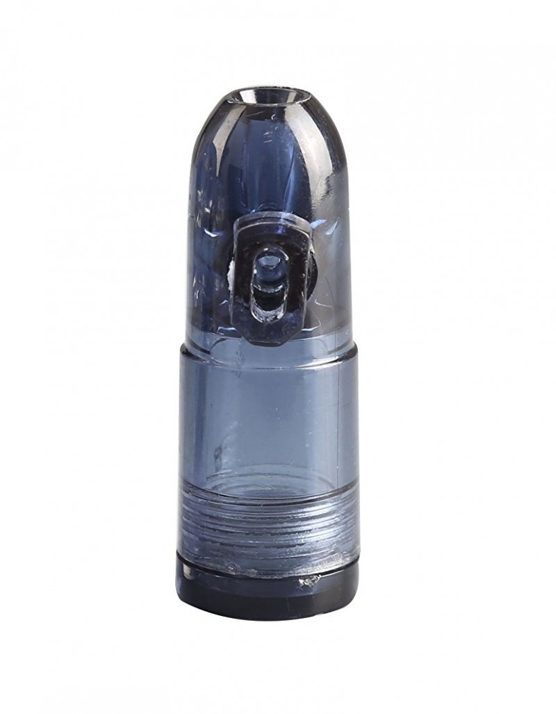 bottom loading snuff bullet snorter grey (for snuff)