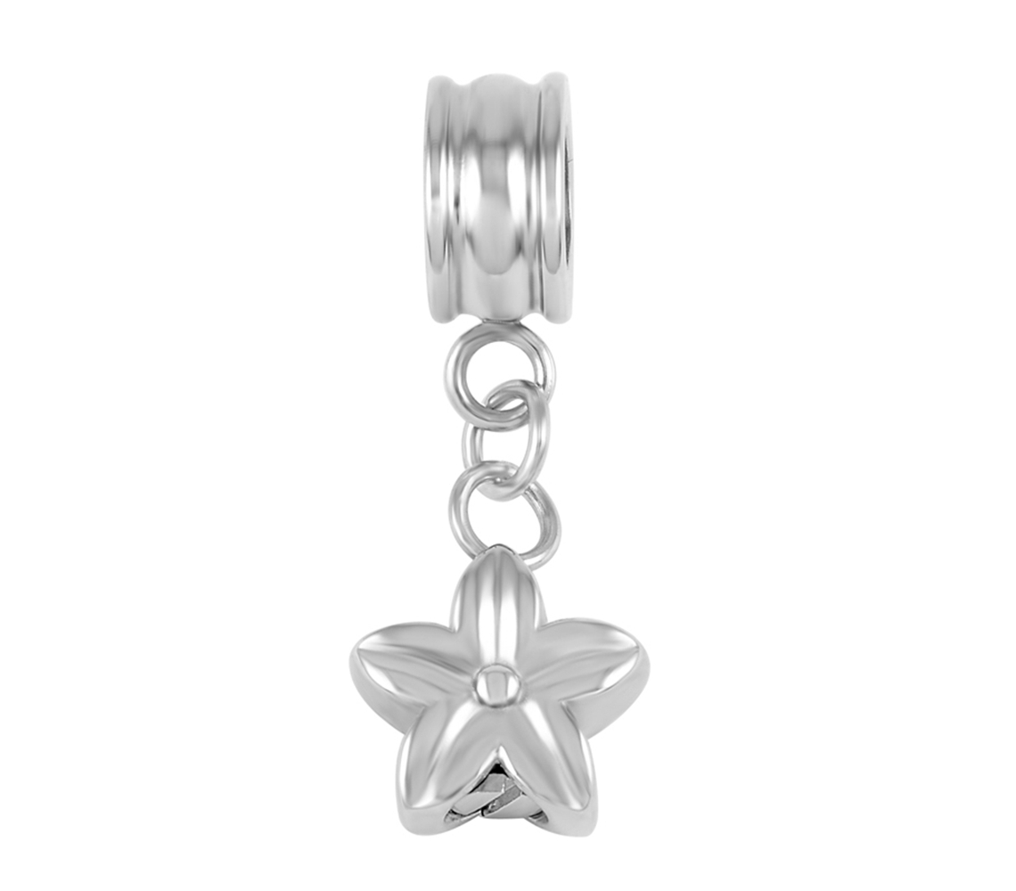 ashes jewellery stainless steel flower star charm memorial urn