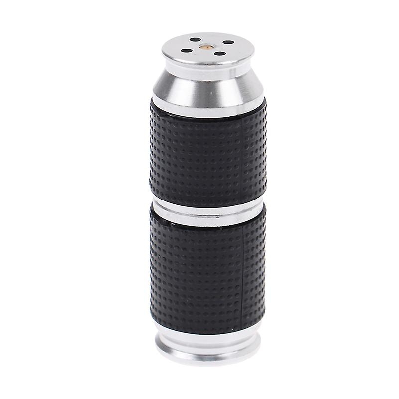 Nos cracker best aluminium rubber grip dispenser Silver