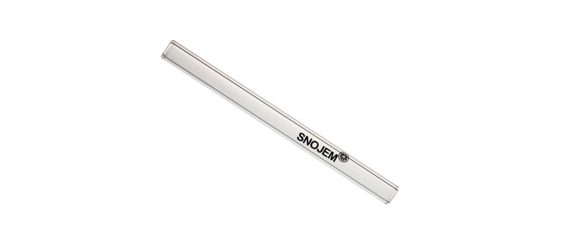 Snojem straight glass snorter sniffer tube (for snuff)