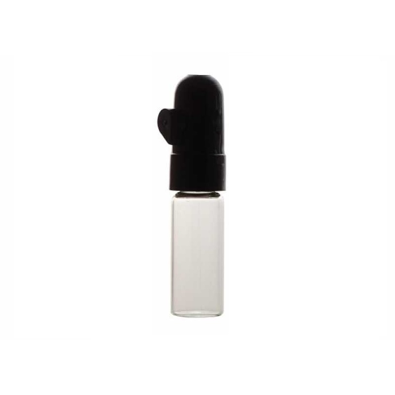 snorter bullet rocket glass and plastic black top