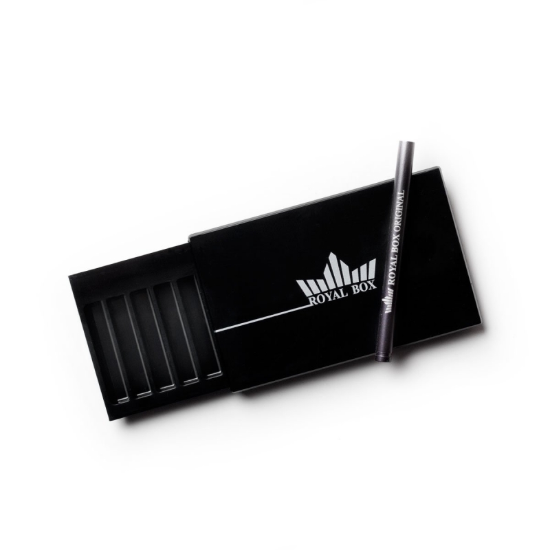 Royal Box deluxe snorting kit Black(for snuff) 