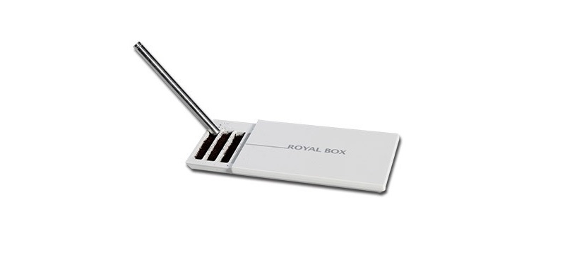 Royal Box deluxe snorting kit White (for snuff)