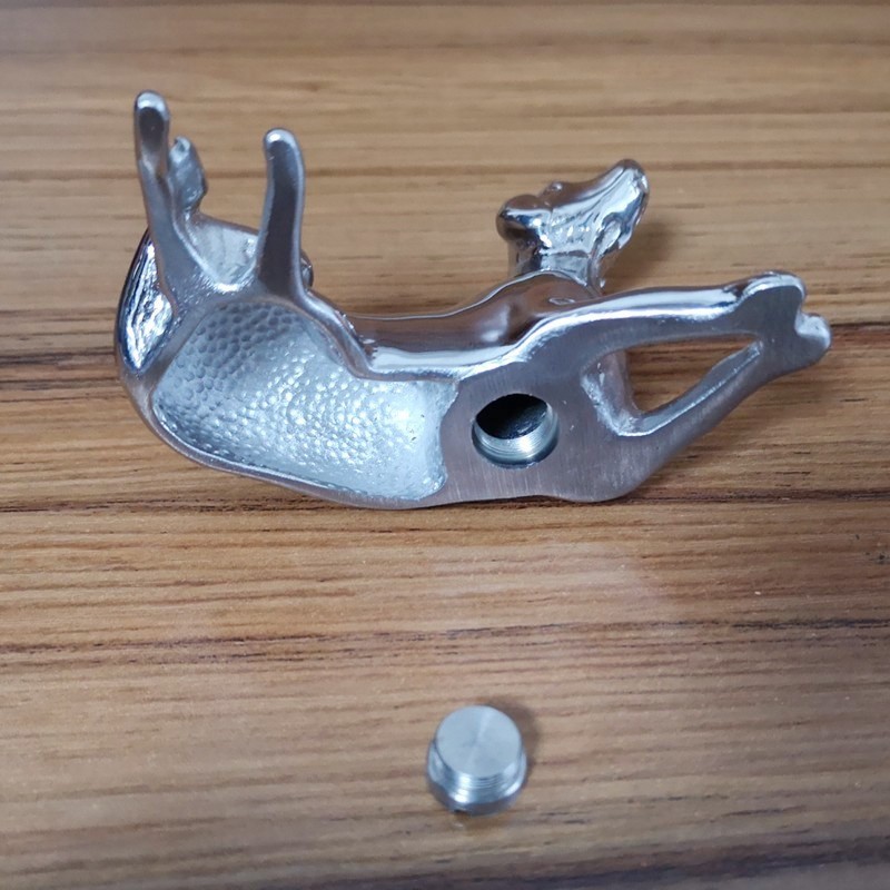 Ashes urn miniature dog urn Plain stainless s