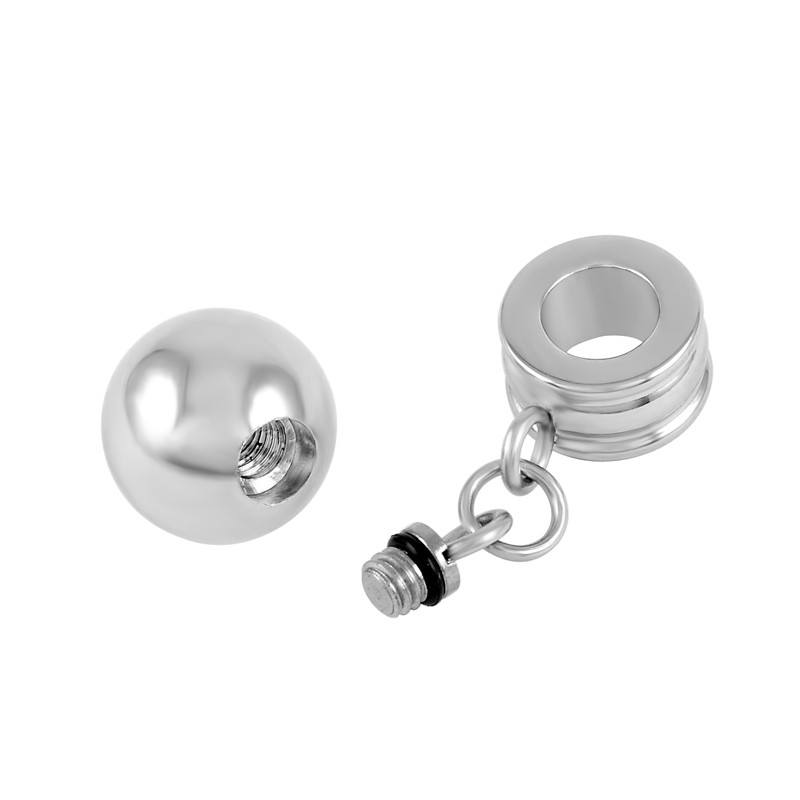 Ashes Jewellery stainless steel Ball Charm me
