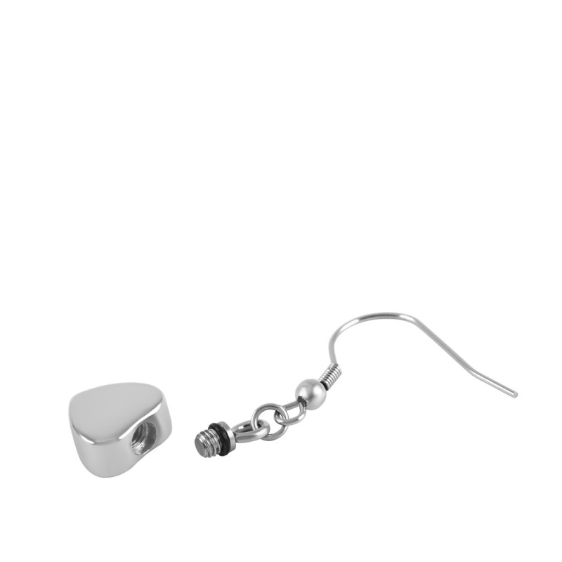 Ashes Jewellery stainless steel Heart with pa