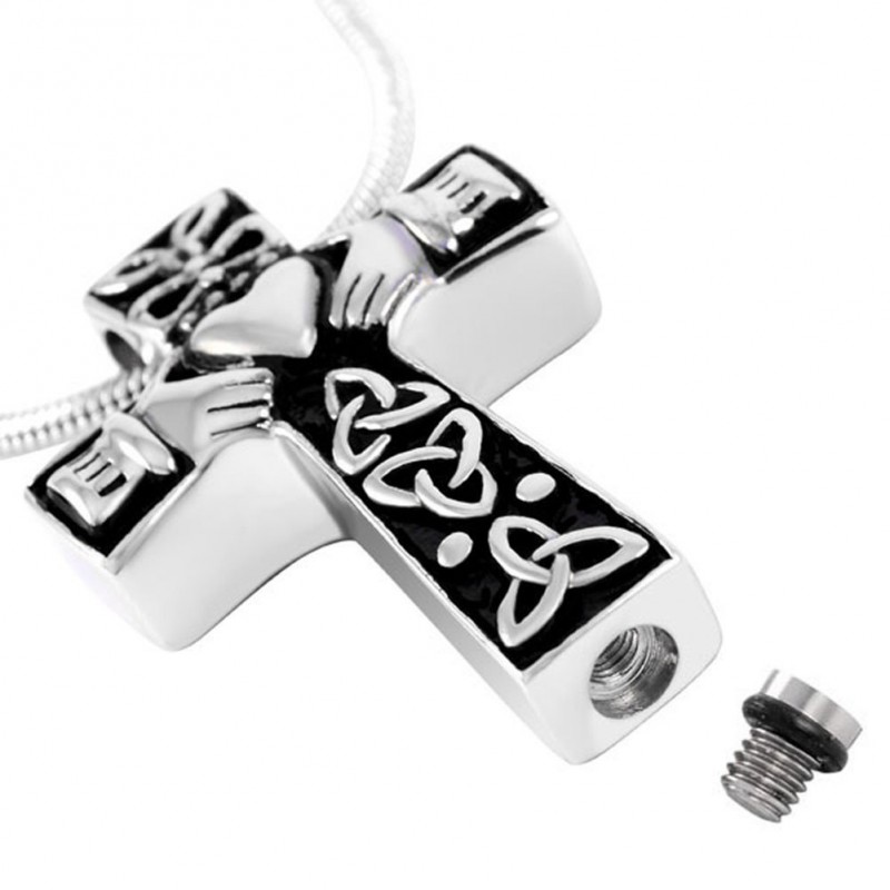 Ashes Jewellery stainless steel Loyalty Cross