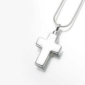 Ashes Jewellery stainless steel Plain Cross n