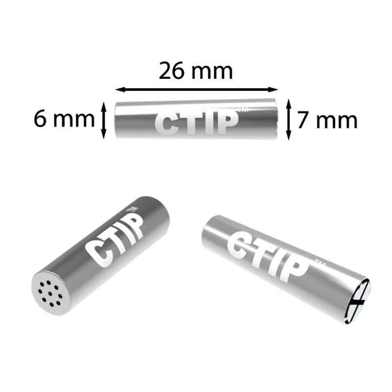 metal CTIP roach filter tips reusable carbon 