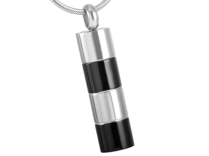 ashes jewellery stainless steel double bands 