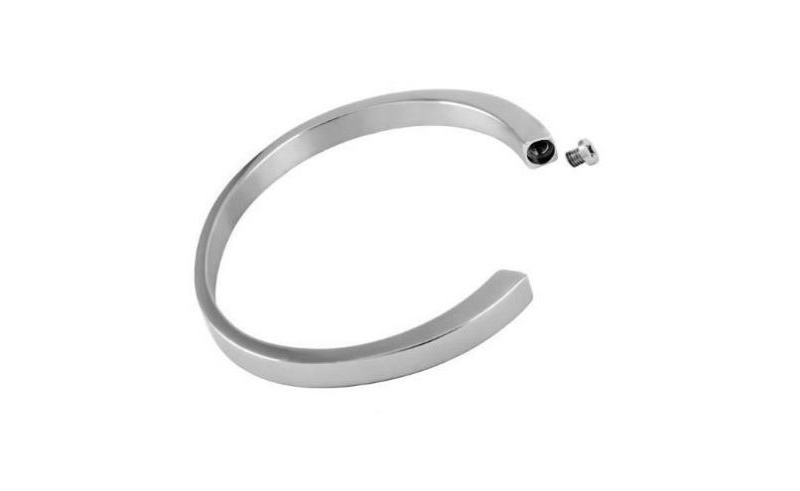 ashes jewellery stainless steel cuff bracelet memorial urn