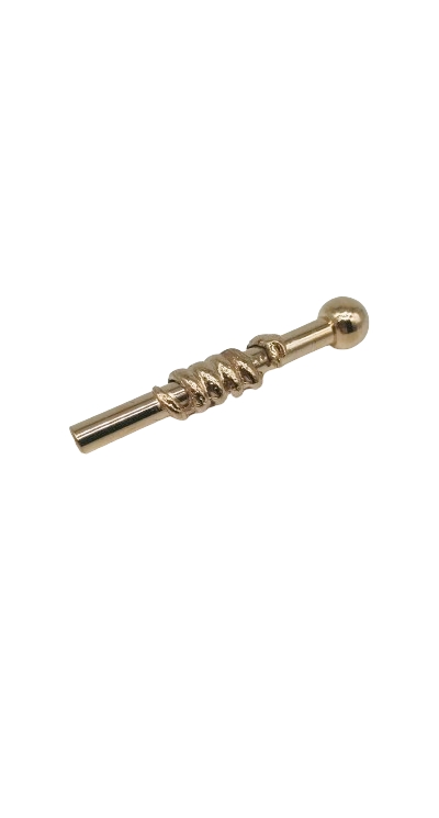 luxury sniffer tube with twisted snake