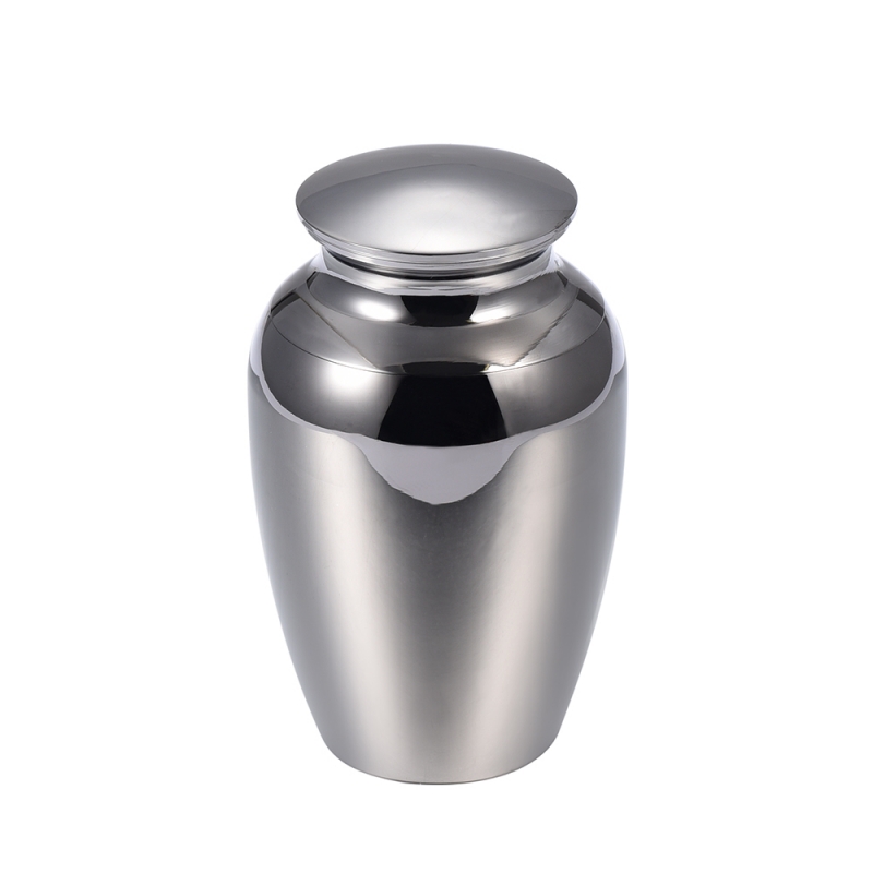 ashes jewellery small plain stainless steel mini urn pet cat dog memorial